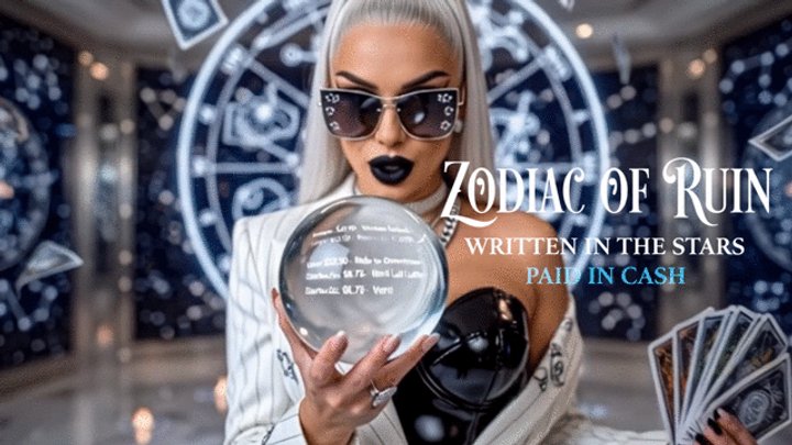 Zodiac of Ruin. Written in the Stars, Paid in Cash.