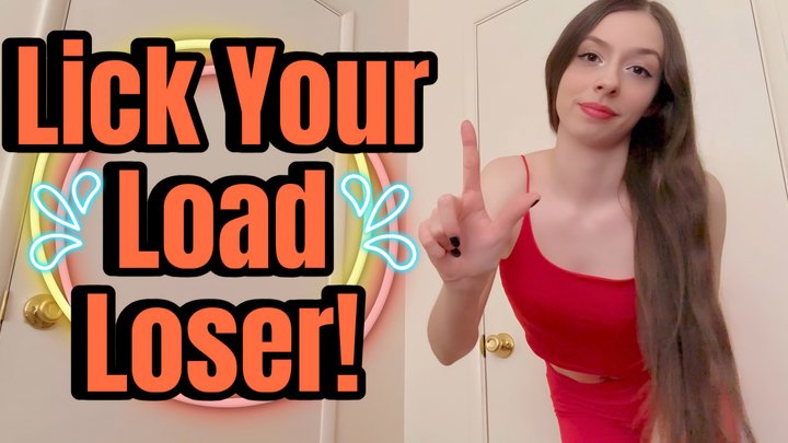 Lick Your Load Loser WMV