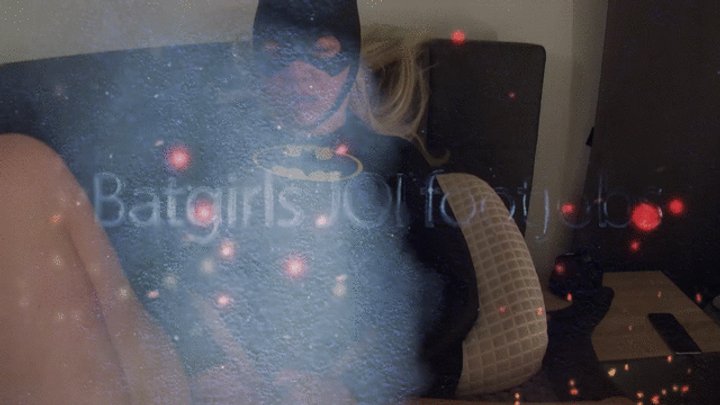Blonde Batgirls giving Barefoot Footjobs 5