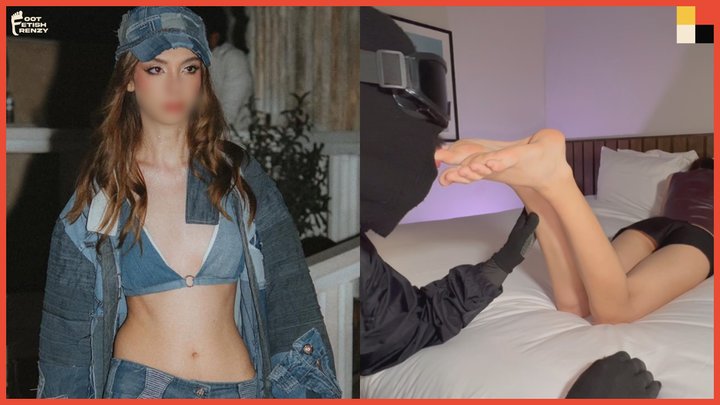 The Biggest Feet I've Fucked - 6'1 Super Model Has Her Feet Licked & Toes Sucked After Answering Foot Fetish Questions - Interview Vol. 2