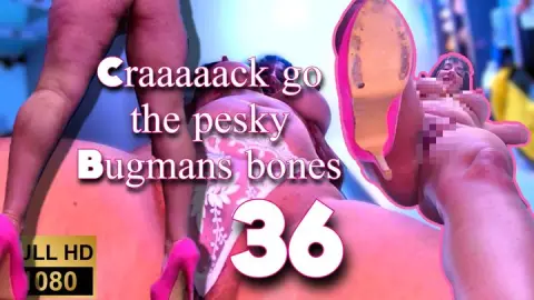 Craaaack go the pesky Bug-man's bones 36