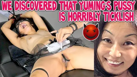 WE DISCOVERED THAT YUMING'S PUSSY IS HORRIBLY TICKLISH - HD WMV