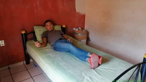 Ballgagged Muscle Stud Gabriel Is Jerking Off While Getting His Feet Licked & Worshipped By Master Jose. Don't Miss That Huge Cumshot!